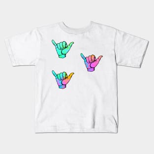 Tiny Lil Shaka Hands Kids T-Shirt